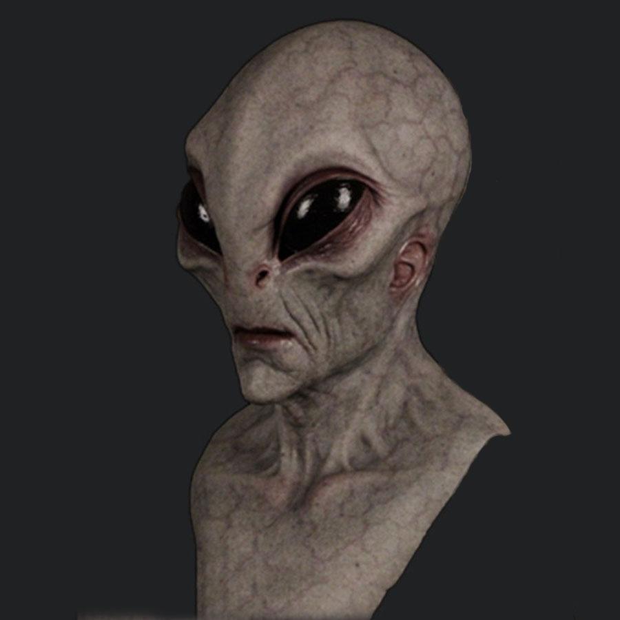 1 шт. Латексная страшная маска инопланетянина для Хэллоуина/Косплея/Костюмированной вечеринки/Аниме-вечеринки