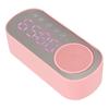 Будильник Bluetooth-динамик HIFI LED Зеркальный экран Micro USB зарядка FM-радио Цифровые часы для