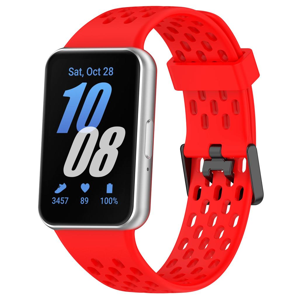 Силиконовый ремешок для Samsung Galaxy Fit 3, спортивные дышащие умные часы, сменный браслет Galaxy Fit 3, ремешок для часов