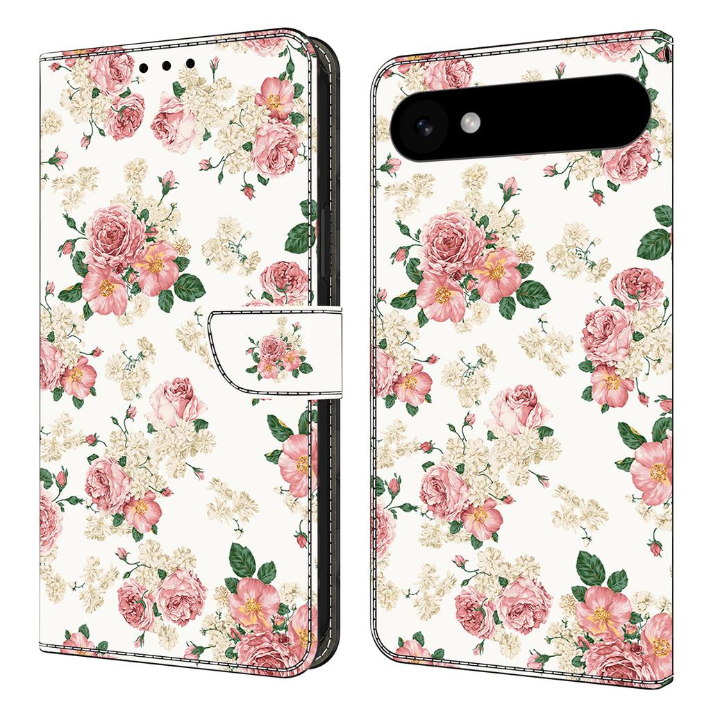 For iPhone 17 Air Leather Case Pattern Printing Wallet Stand Flip Phone Cover