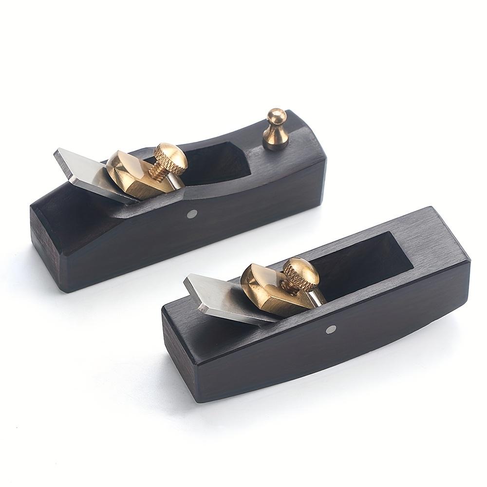 1 набор Ручные Мини Деревянные Кожаные Инструменты для Снятия Фаски - Плоские/Изогнутые Сниматели Фаски, Идеально для Кожевенного Ремесла DIY, для Утончения, Обрезки и Сглаживания Кромок