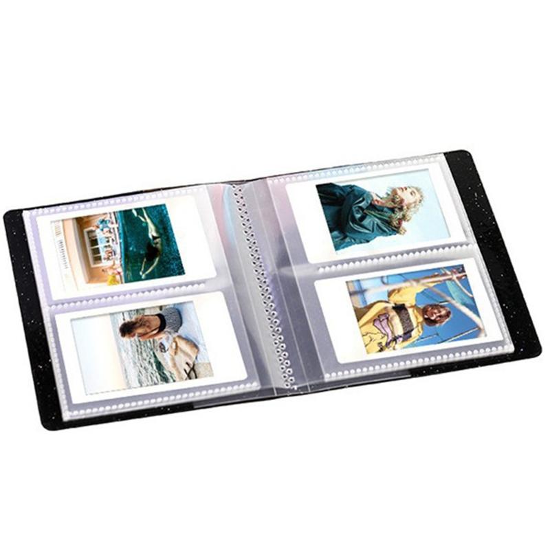 Альбом-папка для коллекционных карточек на 64 кармана, альбом с карманами для загрузки на 360 градусов, папка-переплет