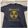 Редкая футболка Megadeth Rust in Peace с логотипом, унисекс, черная, размеры S-5XL