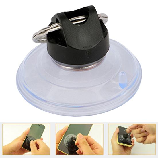 Transparent Suction Cup Thickening Wear-resistant Strong Mobile Phone Screen Opening Sucker Tool Household Supply
