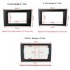 Vehicle Radio Fascia 9/10 Inch Frame Switch To 7 Inch 2 Din Car Radio Fascia Auto Audio Dash Kit Installation Frame Trim Bezel