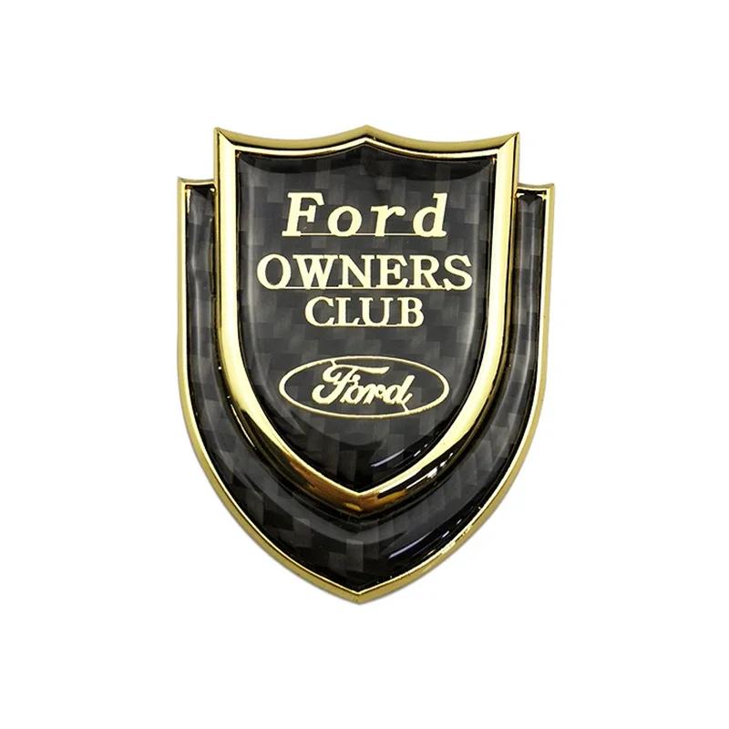 AJZ1 Car Stickers Badge Emblem Decal for Ford Focus 2 3 Explorer 5 Ranger Kuga Ecosport Galaxy Transit Mondeo Fiesta Mk7 Accessories