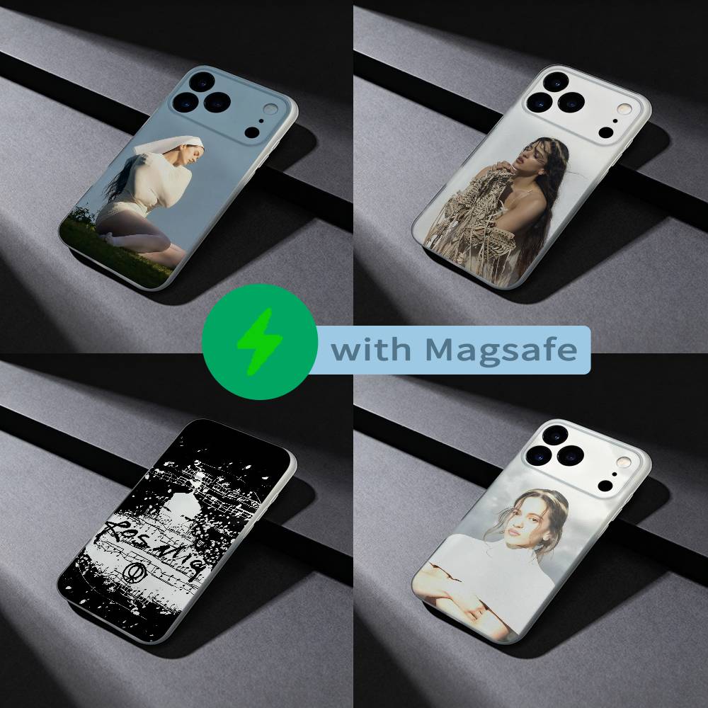 Испанский R-Rosalia RUX Чехол для телефона для iPhone 17,16,15,14,13,12,X,XS,Pro,Max,Plus,E,Air,Mini с Magsafe Магнитный Тонкий Матовый