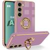 Case for Samsung Galaxy A15 4G/5G - Shockproof - Hybrid Silicone - Purple