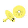 Allflex Global Small Round Numbered Tags 126-150 Yellow, 1 Count