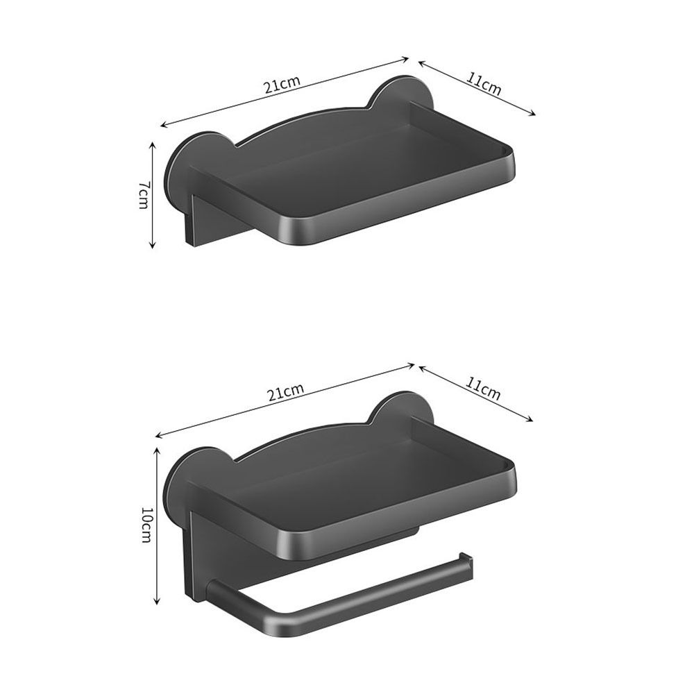 Держатель для туалетной бумаги без сверления, настенный, коробка для салфеток, полезная подставка для мобильного телефона, дом