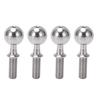 4Pcs Pivot Ball Stainless Steel Ball Head Screw for ARRMA INFRACTION 6S 1/7 for TYPHON 6S 1/8 RC Car Silver