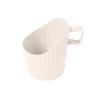 Disposable Paper Cup Holder, Office Tea Tray, Cup Stand, Hot Water Insulation Sleeve, Paper Cup Box, Plastic Cup Cover, Beige, 8 Pieces Per Pack