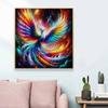 New Arrival 5D DIY Full Circle Diamond Painting "Colorful Phoenix" Embroidery Cross Stitch Home Decor Gift