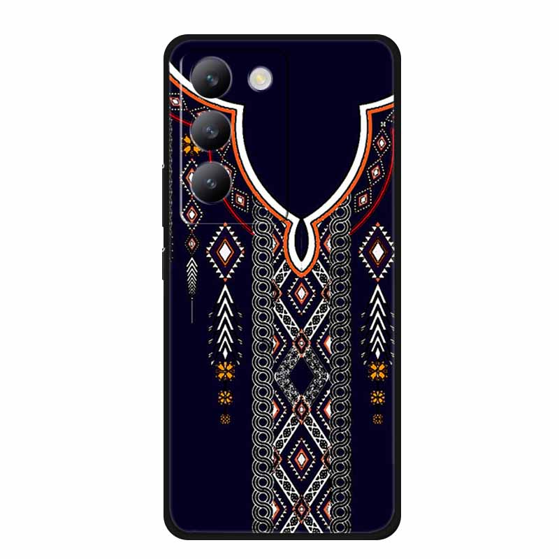 Flower Emboss Case For Vivo V40 V30 SE Y100 Y200E T3 5G Soft TPU Silicone Bumper Protector 3D Relief Phone Cover Funda V 30 40