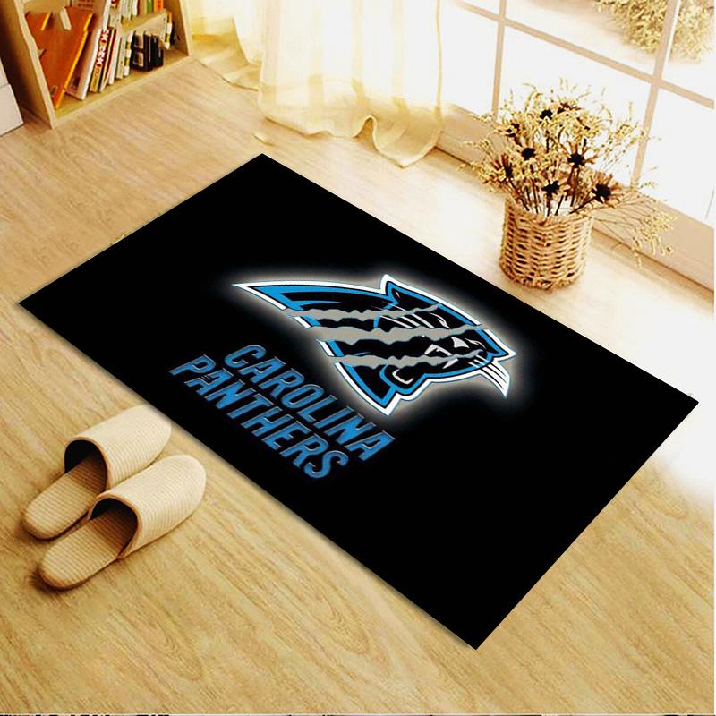 Carolina Panthers Carpet Rug for Living Room Bedroom Home Sofa Decoration,Kids play Non-slip Floor Mat
