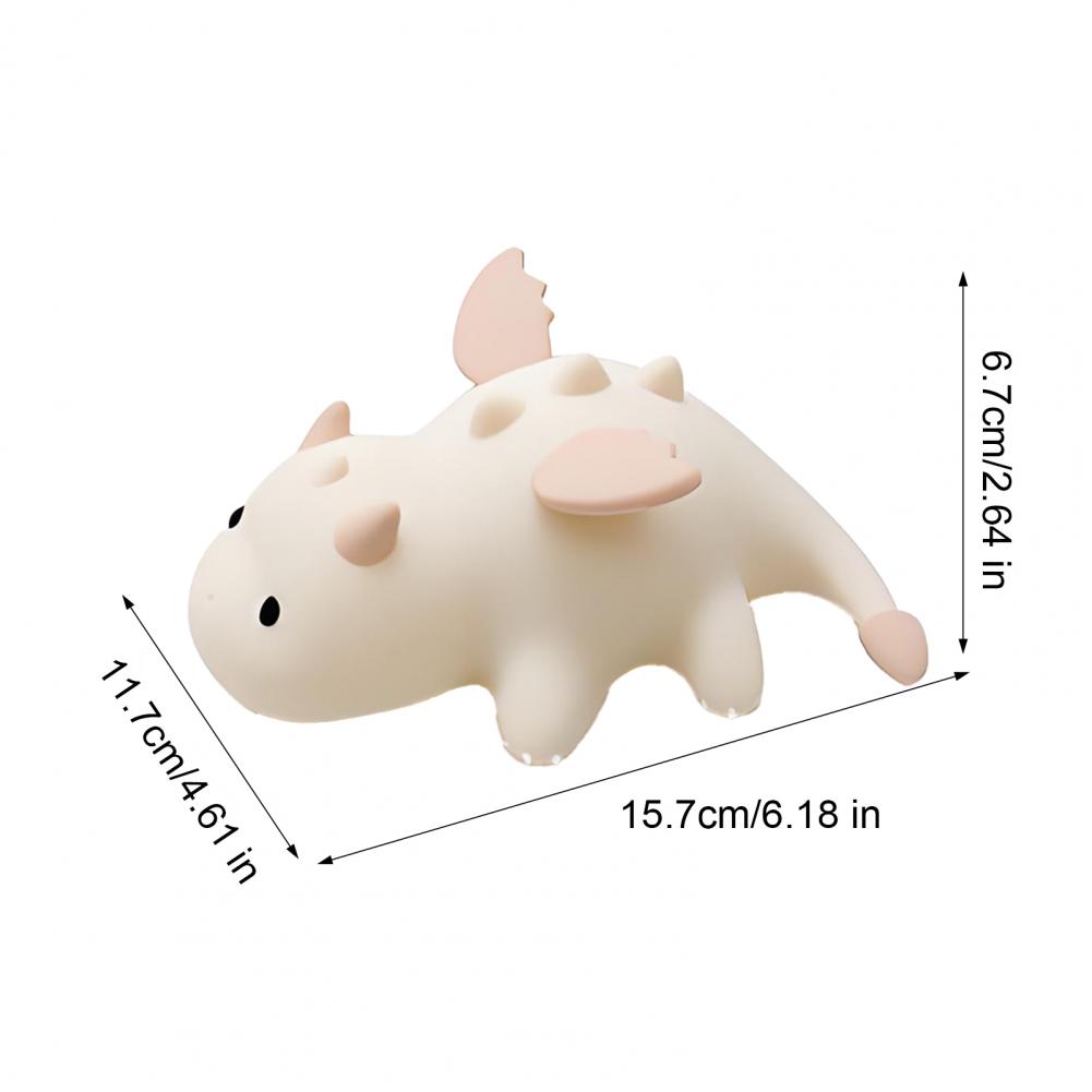 Детский ночник из пищевого силикона, регулируемая яркость, успокаивающее свечение, прикроватная лампа, таймер автоотключения, ночник для детской