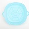 1pc Silicone Air Fryer Pot Tray with Handle Square Air Fryer Baking Pan Reusable Air Fryer Liner Accessories for Kitchen Baking