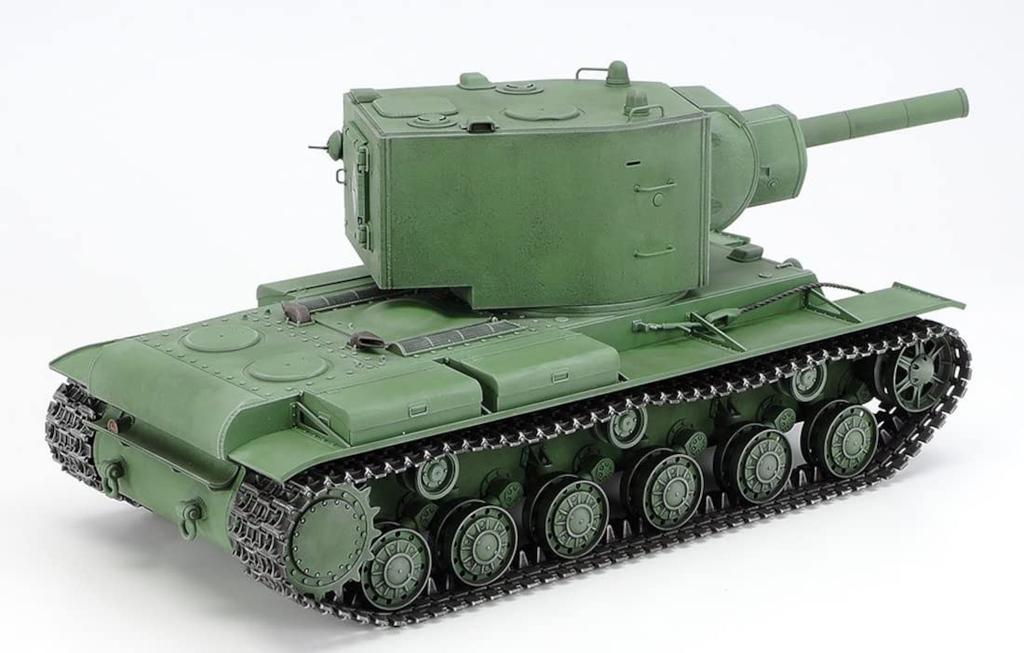 TAMIYA Military Miniature Series Soviet Heavy Tank Plastic Model 35375 Molding Color 1/35 No.375 KV-2 35375-000