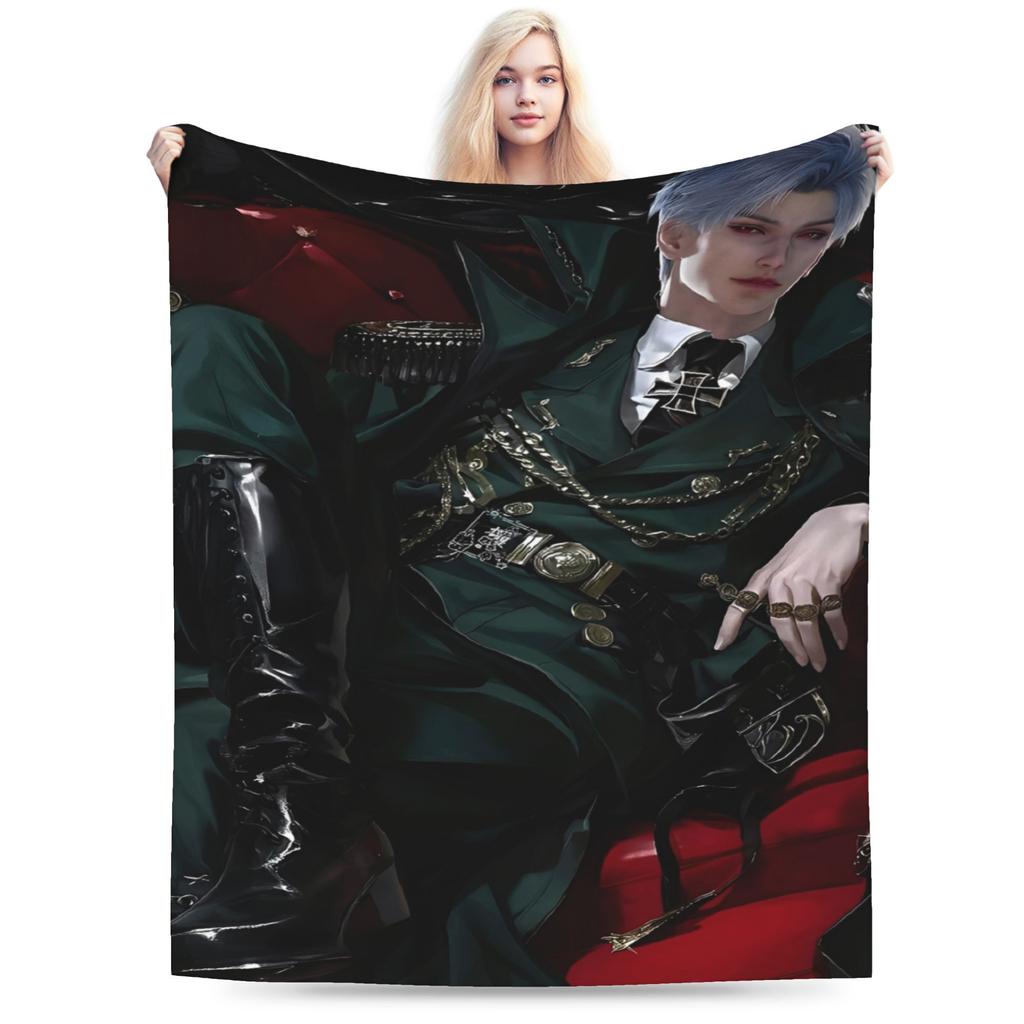 New Love and Deepspace Sylus Blanket Super Soft Fleece Cozy Throw Blankets Machine Washable