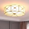 All Copper Bedroom Ceiling Light Study Light Simple Modern Circular Master Bedroom Light Room Light
