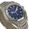 GUCCI Pantheon Watches 115.2/YA115235 blackDial Stainless Steel Quartz Chronograph mens Used