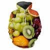 Autumn Fruit Vegetable 3D Print Hoodies Men Women Fashion Casual Sweatshirts Oversized Hoodie Pullovers Tracksuit Clothing