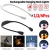 USB Mini Desklamp Book Lights Stepless Dimming Sports Halterneck Light 360-degree Adjustment Work Lamp Hands Free