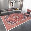 Red Persian Bedroom Carpet Bath mat Carpets for Living Room Decoration Home Boho rugs Washable Area Rug Antiskid Floor Mats