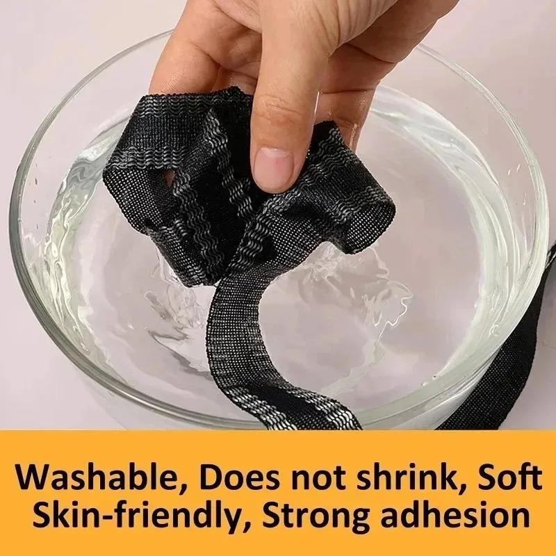 25M самоклеящаяся лента для брюк, укороченная кромка брюк, заплатка для одежды, термоклеевая лента для подгибки ткани, принадлежности для шитья своими руками