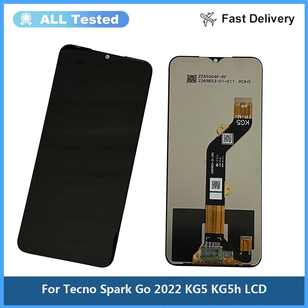 Полный модуль LCD-экрана и сенсорного стекла для Tecno Spark Go 2022 KG5 KG5h