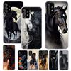 Черный Конь Животное Чехол для Телефона для Samsung Galaxy A16 A15 A14 A13 A56 A55 A54 A53 A36 A35 A34 A33 A26 A25 A24 A23 A05S A14 A54 A1