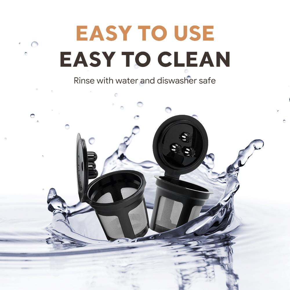 Кофейные аксессуары инструменты 3/4 шт. наборы посуды для бариста портативный многоразовый чайник бутылка стеклянный фильтр для кофейных зерен эспрессо