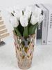 6 Pcs Tulips Artificial Flowers for Decoration Real Looking Fake Tulips Real Touch Flowers Floral Arrangements for Table Home Office Wedding Decor