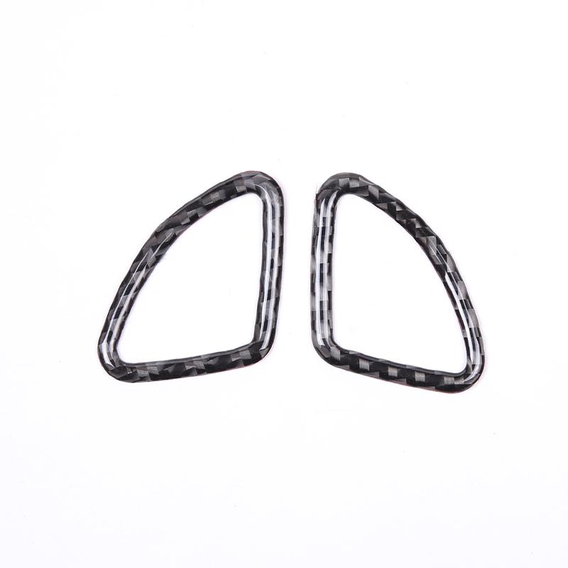 2 шт./компл., стильная наклейка из углеродного волокна, дверной динамик, рамка, накладка, наклейка для Chevrolet Corvette C7 2014-авто