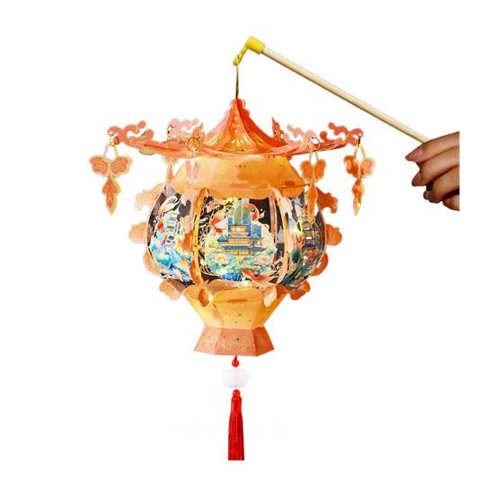 Yousheng китайский Новый год DIY фонарь комплект ручной старинный стиль фонарь дети DIY поделки для весеннего фестиваля день рождения детский душ свадьба
