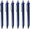 3-in-1 Ballpoint Pens with Stylus Tip, Fine Point, Set of 6, Black/Blue/Red (Multicolor)