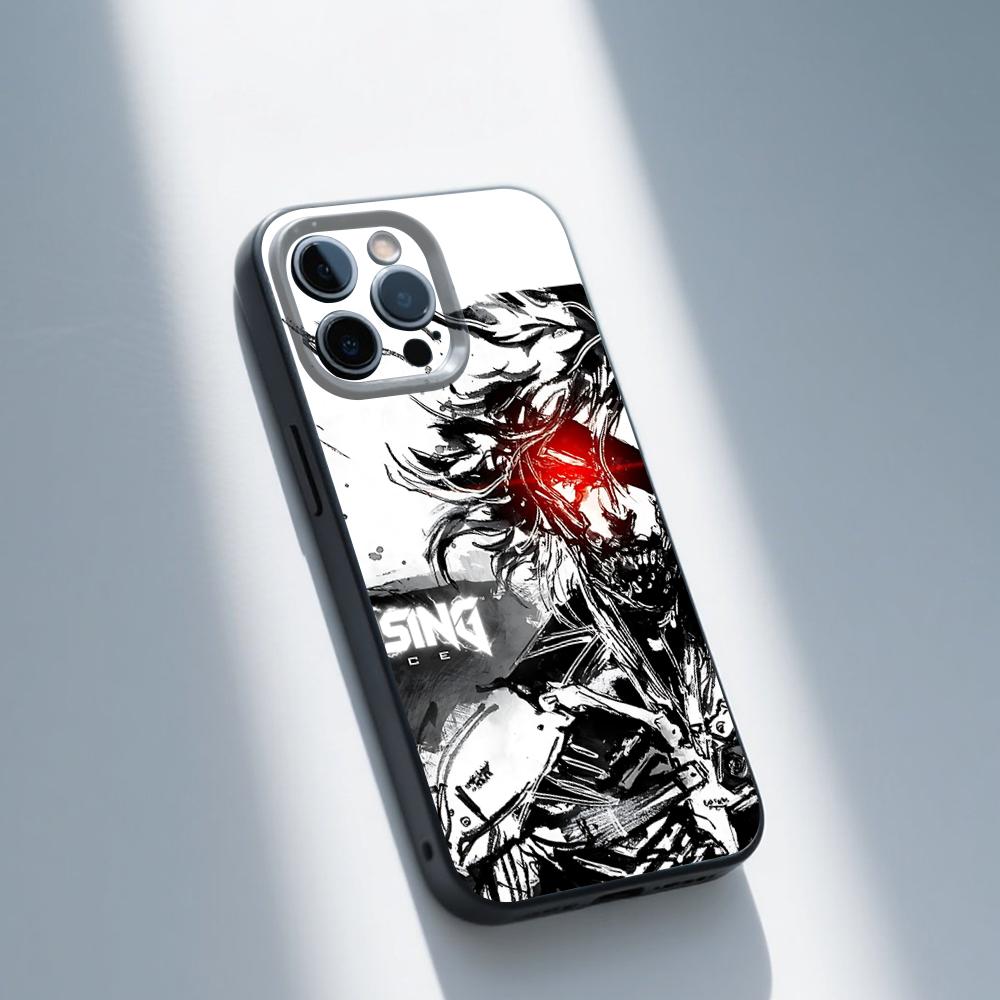 Чехол для телефона Raiden M-Metal G-Gear для iPhone 16,15,14,13,12,11,Pro,Max,Plus,X,XS,SE,E,Mini, Мягкий силиконовый черный чехол