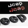 For Jeep Metal Sticker for JEEP Wrangler Tj Jk Jl Grand Cherokee Commander Renegade Liberty Compass Patriot Car Front Trunk S