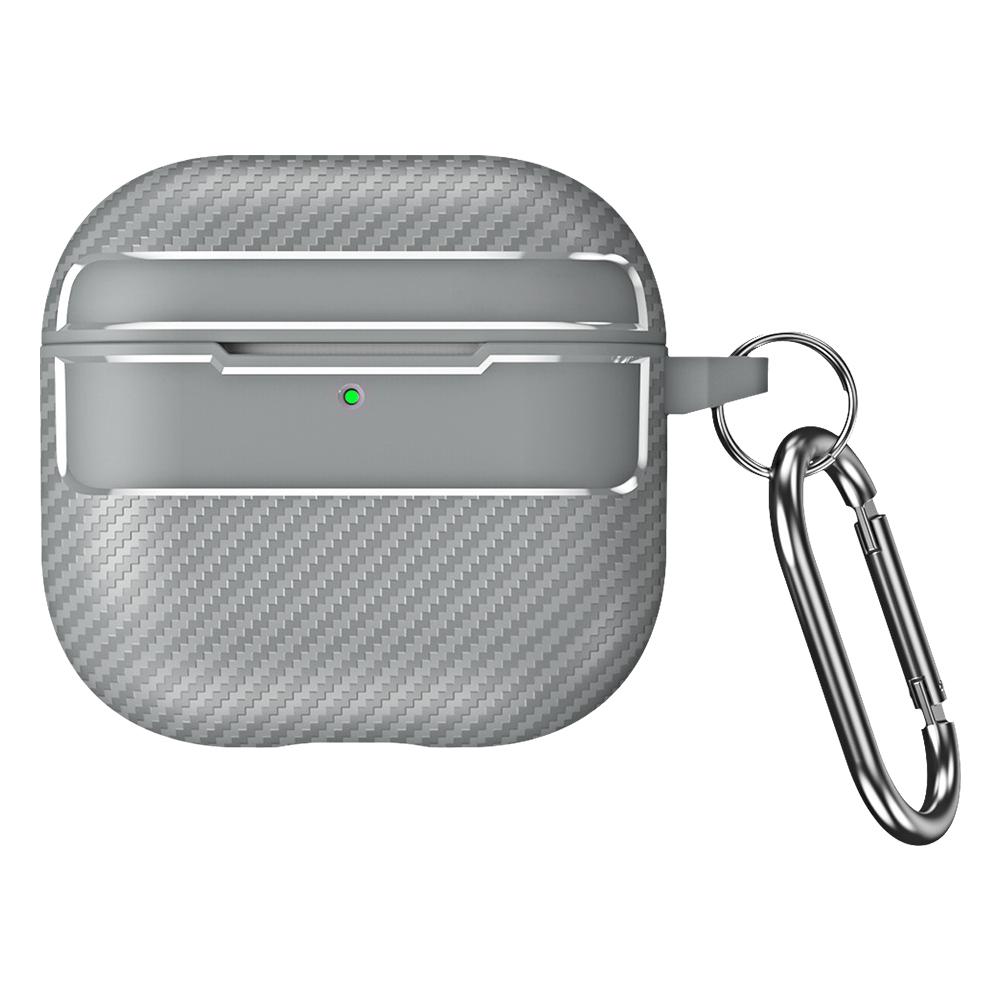 Для AirPods 4 чехол с текстурой из углеродного волокна беспроводной Bluetooth для наушников AirPods чехол для наушников J0R1