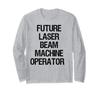 Будущий оператор лазерного станка с длинным рукавом. Футболка
