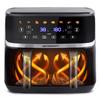 Large Xl Dual-Basket Air Fryer, Berdsen