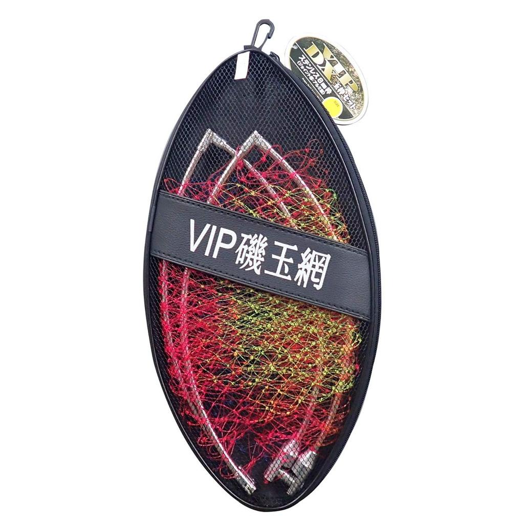 МАРУШИНГЁГУ (Рыболовные снасти Марушин) Сетка для мячей VIP DX (Вип Делюкс) Набор рамок для мячей 8 мм (Радужная сетка) 50см