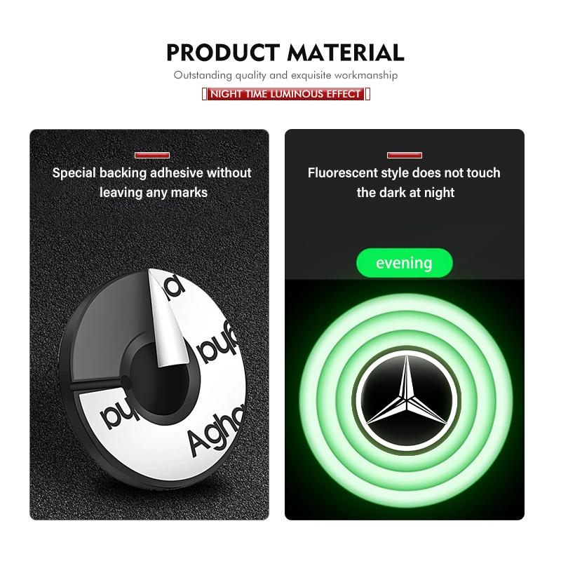 AABHA1 8pcs Car Door Closing Silicone Pad Shock Absorbing Pad Stickers For Mercedes Benz W211 W124 W176 W177 C180 C200 C260 C300 GLC