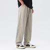 Fingercroxxit Men's Lyocell Straight-Leg Casual Pants