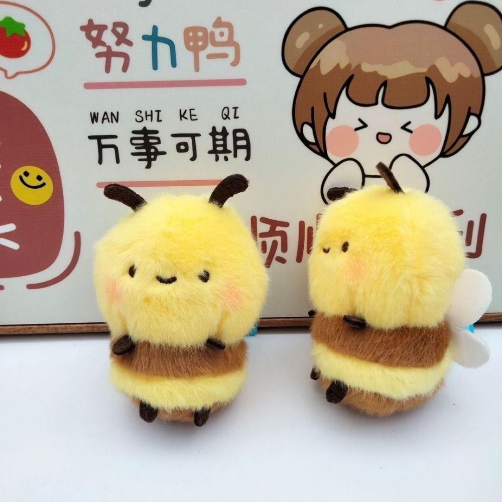 Плюшевая кукла Маленькая пчелка Кукла Сумка Шарм Пчелка Брелок Маленькая подвеска Пчелка Плюшевая подвеска Рюкзак