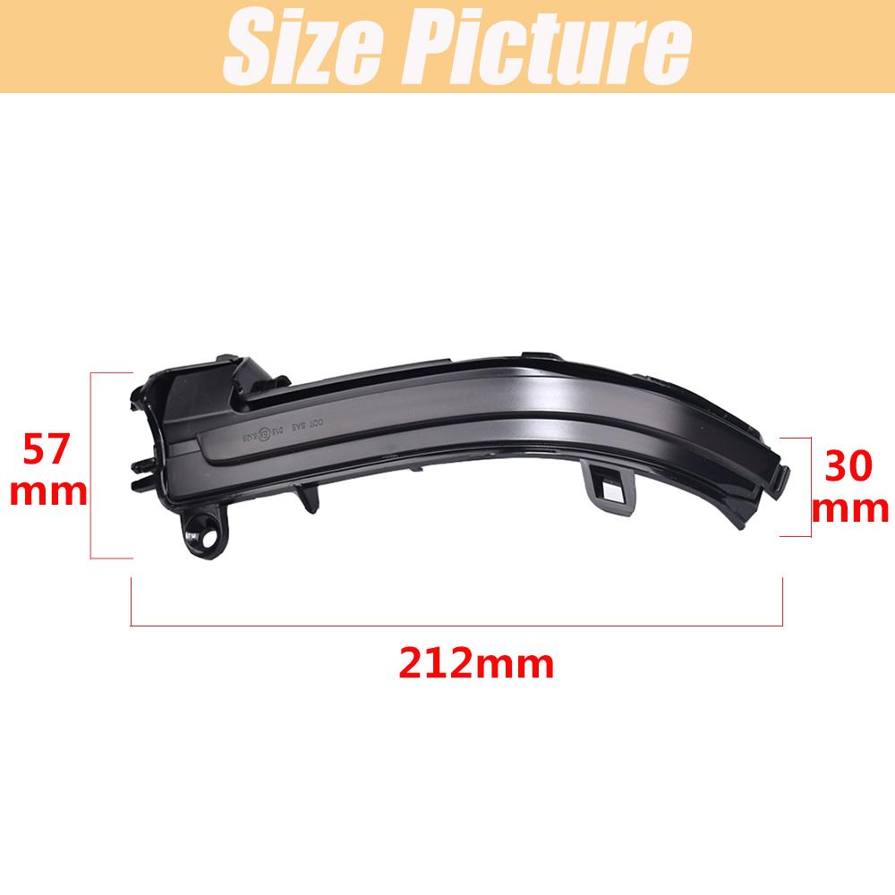 LED Dynamic Turn Signal Light Side Mirror Sequential Lamp For BMW 1 2 3 4 Series F20 F21 F22 F23 F30 F31 F32 F33 F34 X1 E84 i3