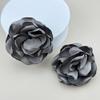 Fabric Large Flower Earrings Jewelry Accessories Floral Ear Stud New Wedding Earrings