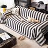 All-season Camping Picnic Sofa Cover  Striped Funda Sofa Chenille  Sofa Covers Mats Throw Blankets