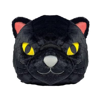 [Панда] [Инстаграмный] Пушистый Животный Коала Плюшевая Игрушка Маска (Черная кошка)
