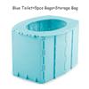 Portable Baby Potty Toilet Seat Car Outdoor Travel Camping Kids Potty Training Seat Children's Folding Potty Toilet